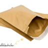 Umweltfreundliche gepolsterte Luftpolstertasche mit Haftklebestreifen zum verschließen. Versandmaterial ist auch bedruckbar.