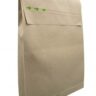 Rückansicht Graspapier Faltentasche E-Commerce - Versandmaterial für Retouren umweltfreundlich ohne Plastik Briefumschlag