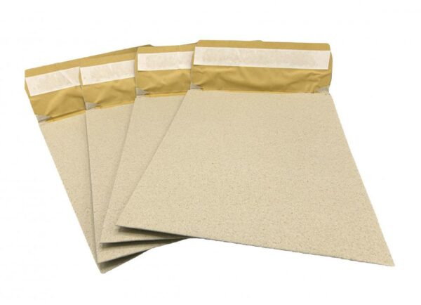 Graspapier Luftpolstertasche - umweltfreundliche Versandtasche mit Polsterung für plastikfreien Versand - Briefversand - Warensendung - Großbrief