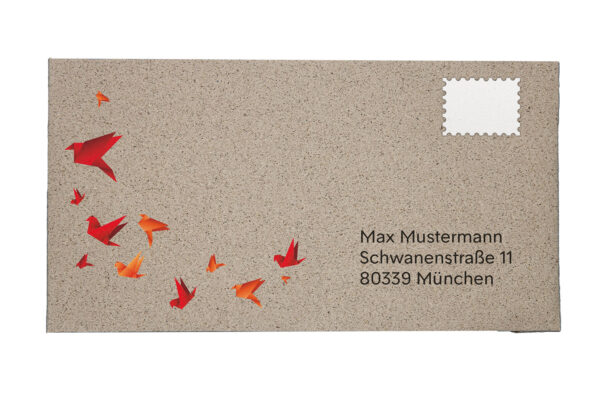 Briefumschlag mit Druck - Kompaktbrief individuell bedrucken lassen.