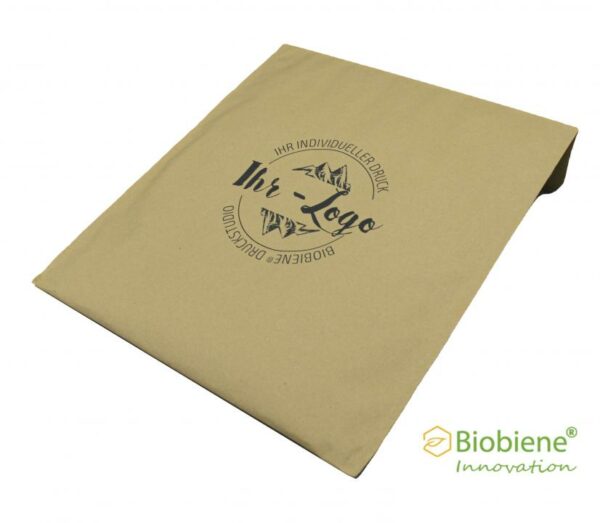 Individuell bedruckbare gepolsterte Versandtaschen - Luftpolsterumschlag ohne Plastik - umweltfreundlicher Briefumschlag